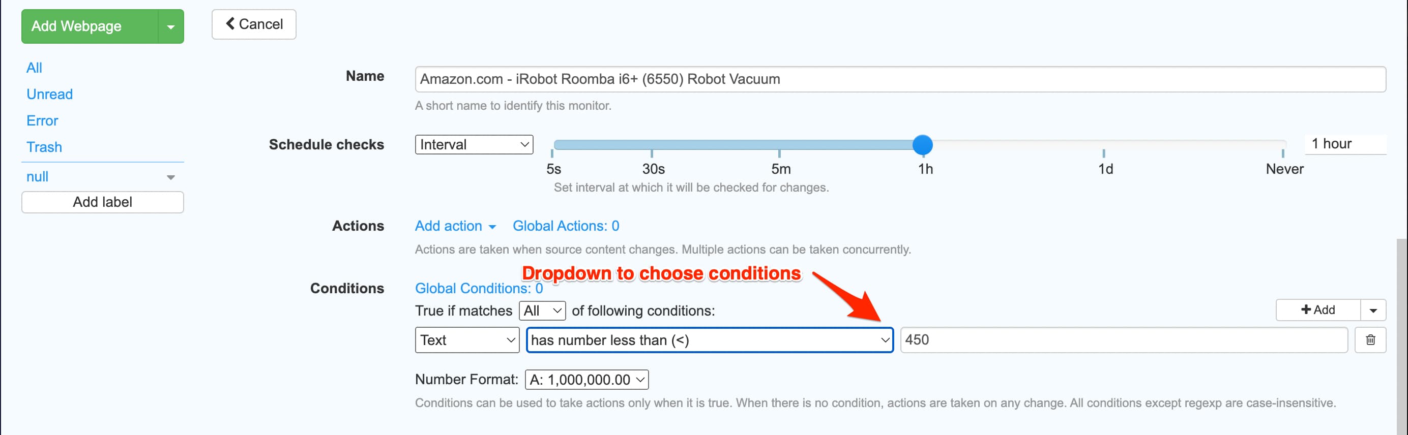 Check if amazon deals are as within your budget