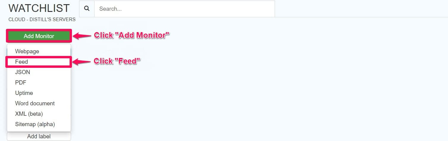 Using RSS Feed on Distill