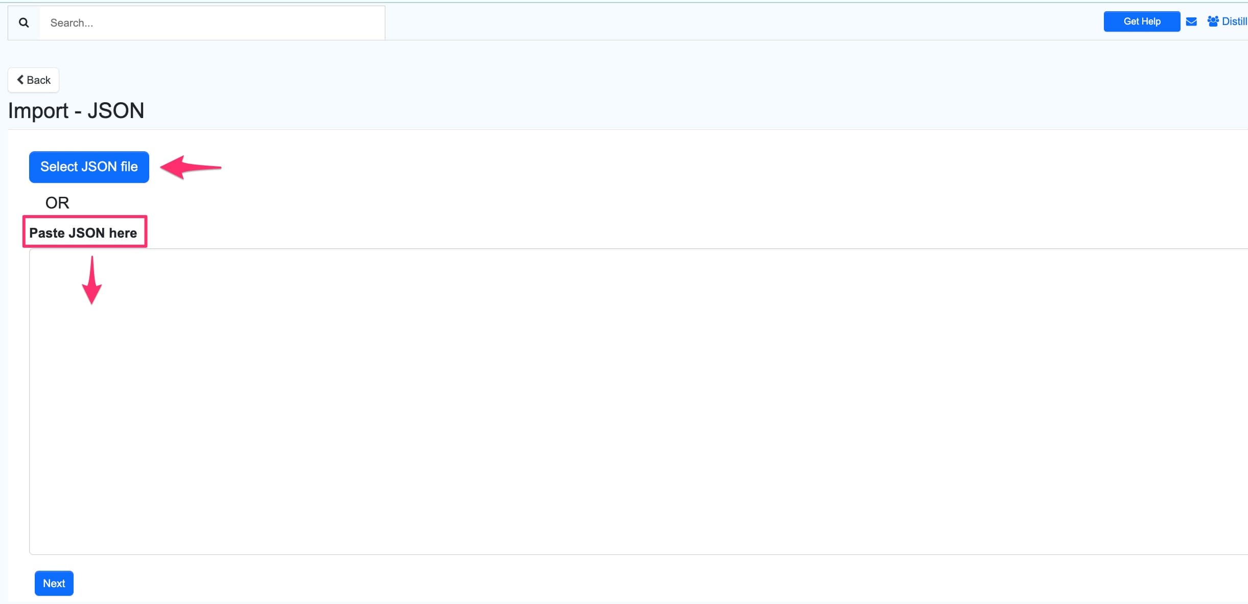 Import monitor to watchlist