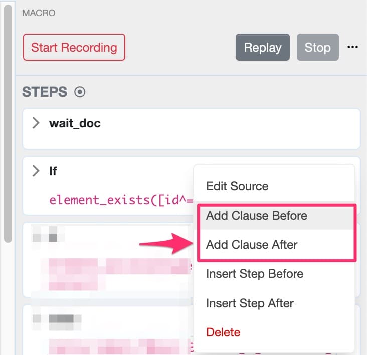 Adding a else-if block in macros conditions for handling multiple outcomes