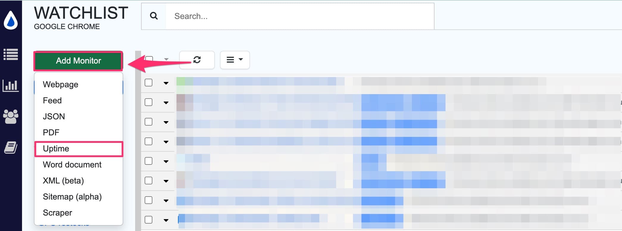 Adding uptime monitor